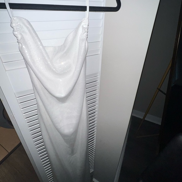 NWOT EDIKTED Sequin Open Back Maxi Dress! - Picture 6 of 7